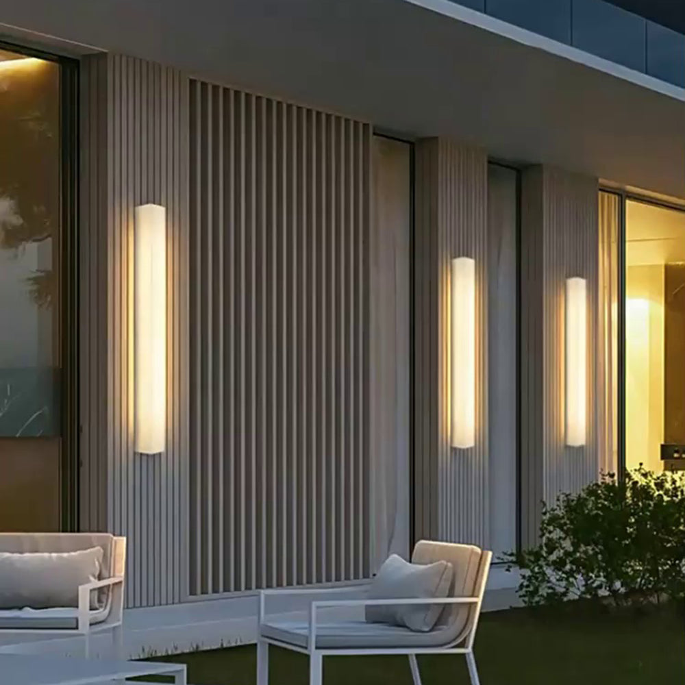 Marvex Wall Lamp Modern Rectangular Outdoor White