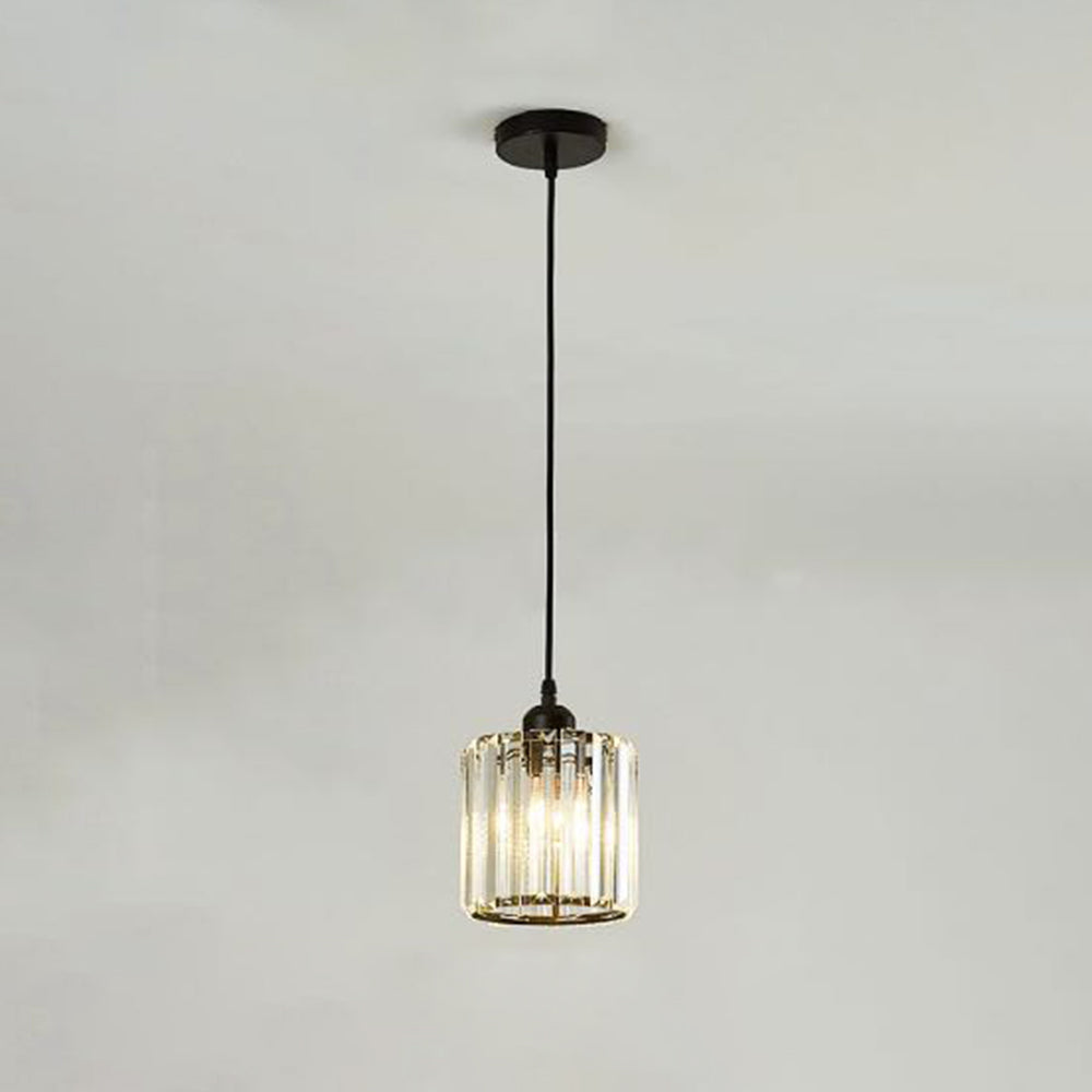 Maruvo Pendant Light Modern Cluster Cylinder Glass
