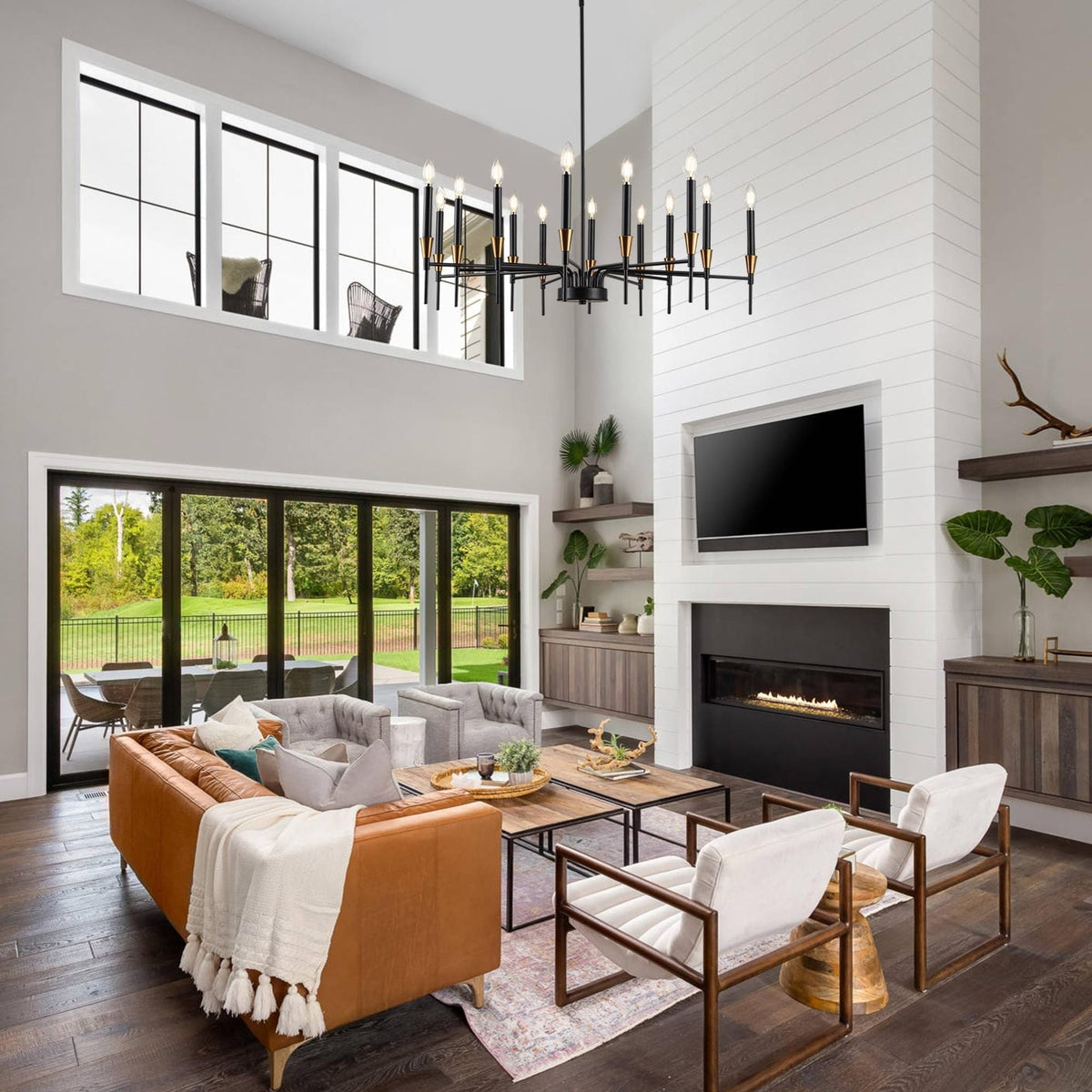 Silva Pendant Light Chandeliers Retro Industrial Living Room