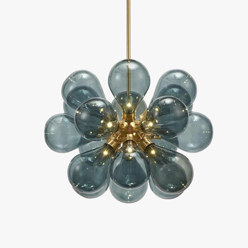 Valentina Chic Clustered Glass Bubble Pendant Light