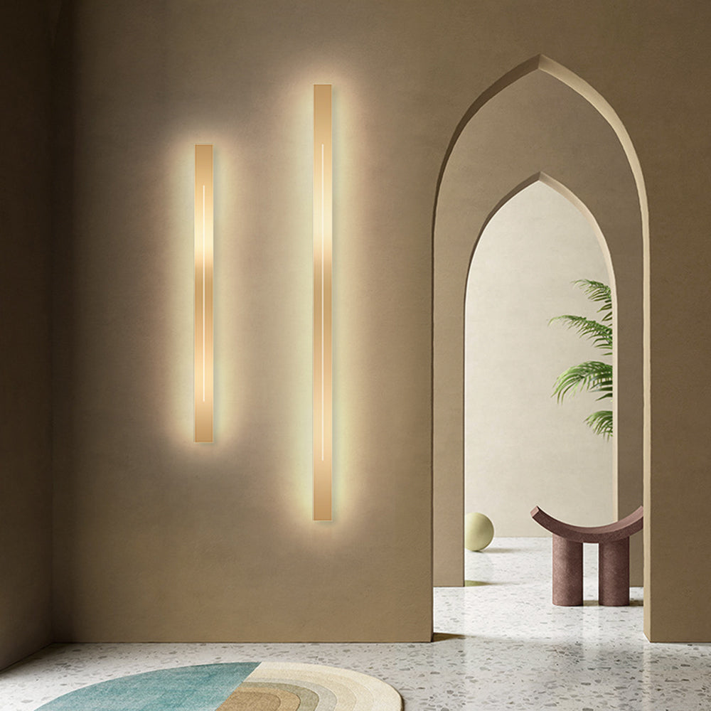 Candeeiro de parede Valtia, simples, moderno e LED para interior