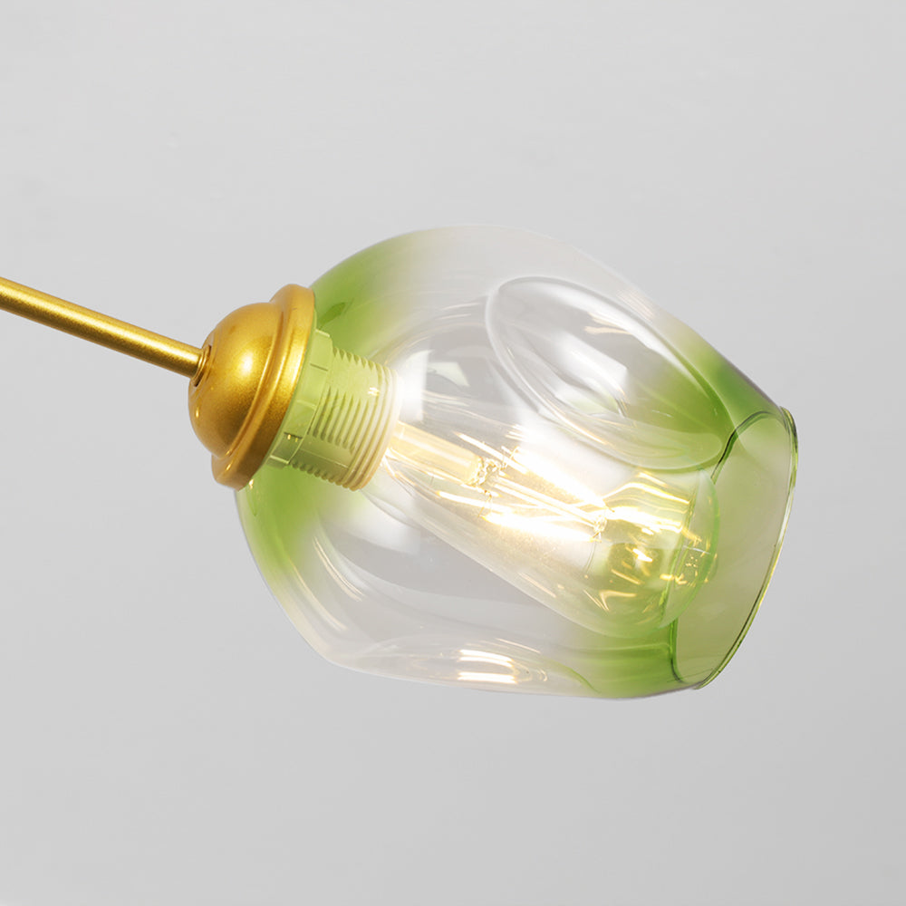 Zerin Nordic Modern Glass Pendant Light Clear Bubble