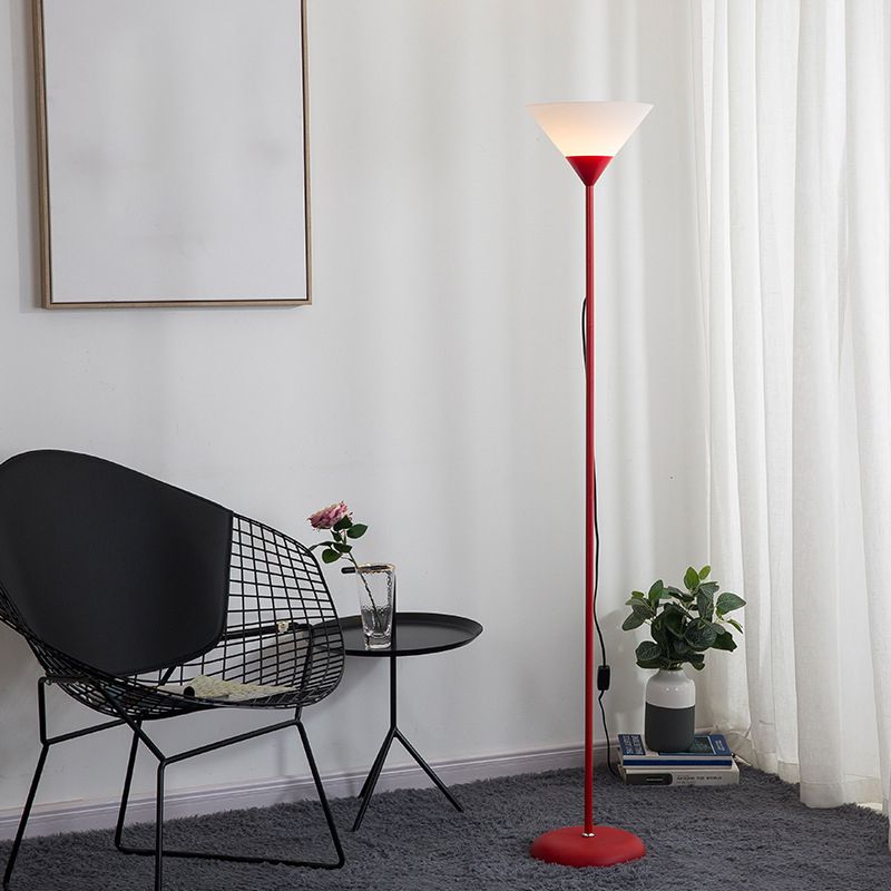 Morandi moderne kopformet gulvlampe, flere farver, metal
