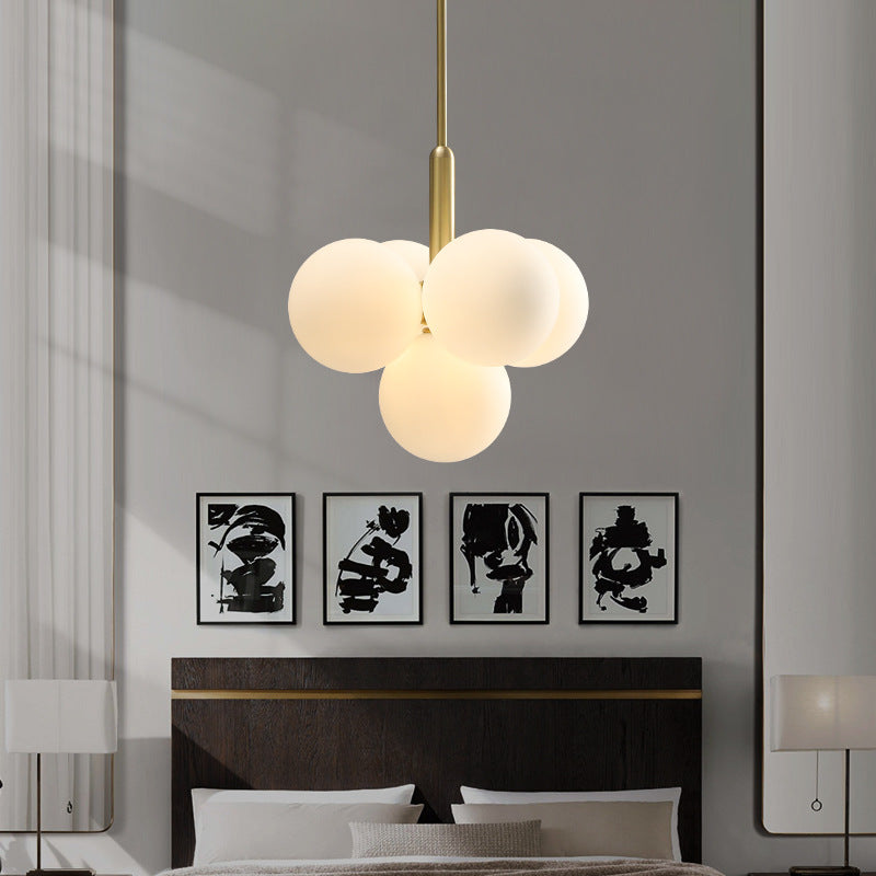 Valentina Nordic LED Chandelier Metal Glass Living Room/Bedroom