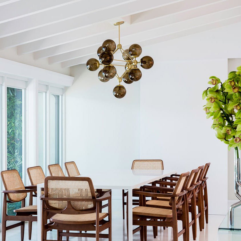Candeeiro de lustre Possini Euro Gable Modo