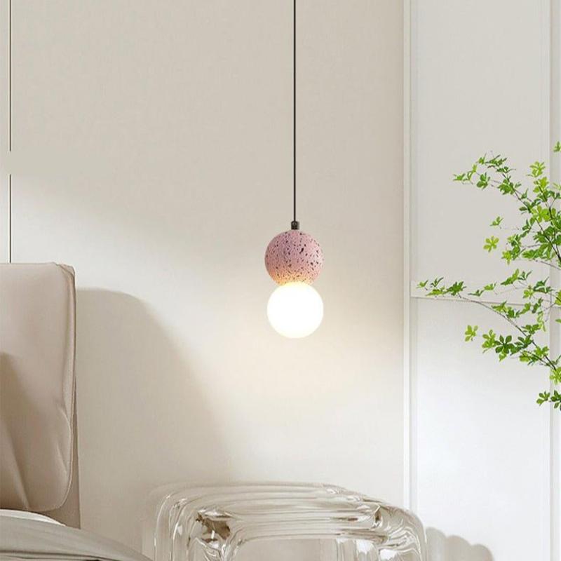 Orynth Pendant Light Travertine Modern