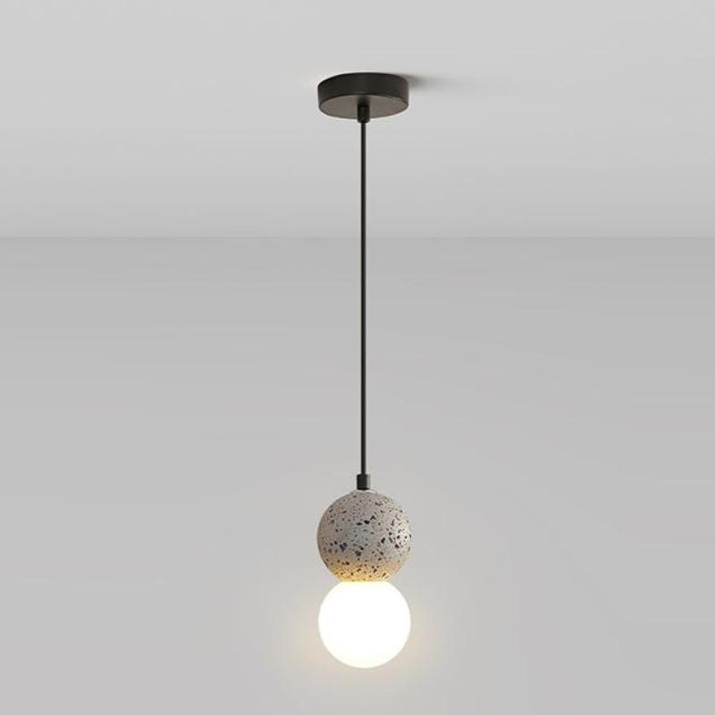 Orynth Pendant Light Travertine Modern