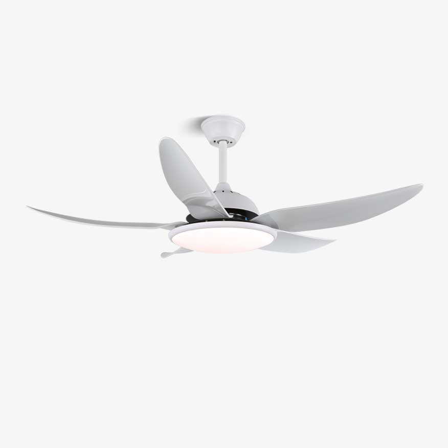 Aquila modern takfläkt med belysning