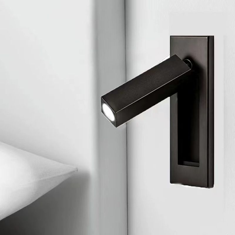 Noriel Wall Lamp Modern Rotatable Bedside Cylindrical