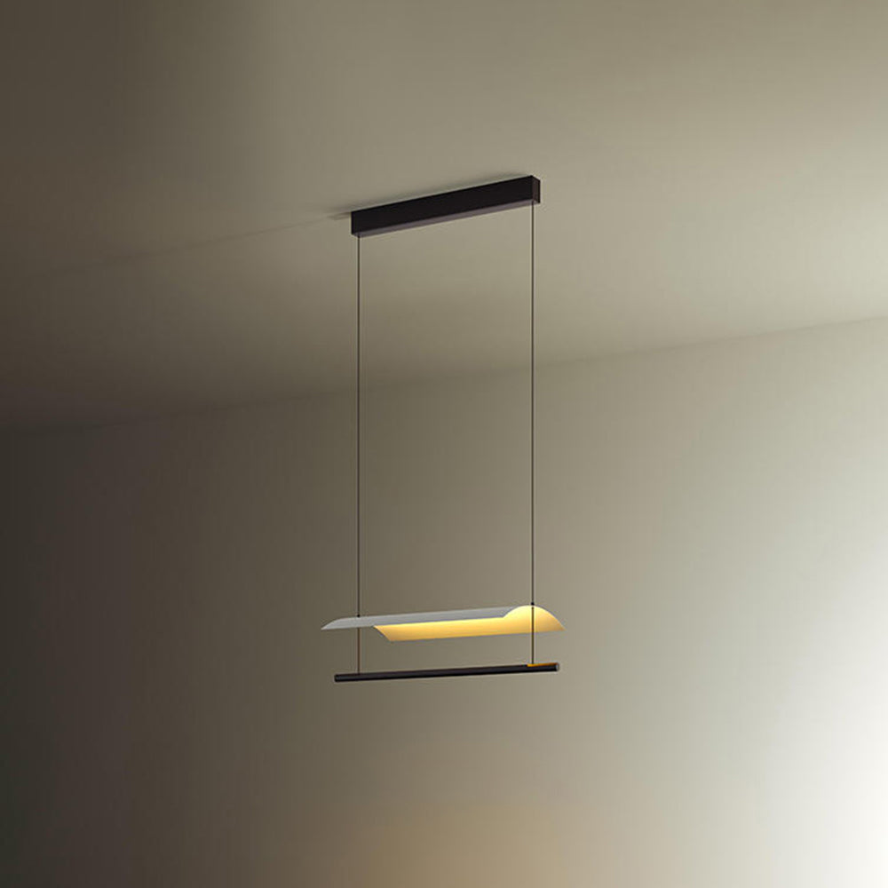 Arisha Minimalist Linear Metal Pendant Light