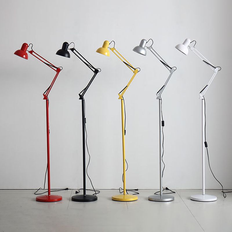 Morandi moderne sammenfoldelig metalgulvlampe, flere farver