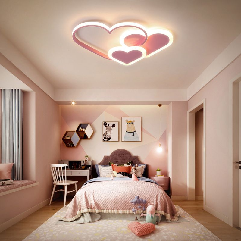 Candeeiro de teto LED Aria, com montagem rente ao teto, em forma de estrela, de designer