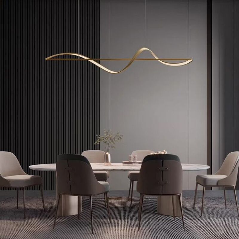 Arelia Pendant Light Wave Minimalist