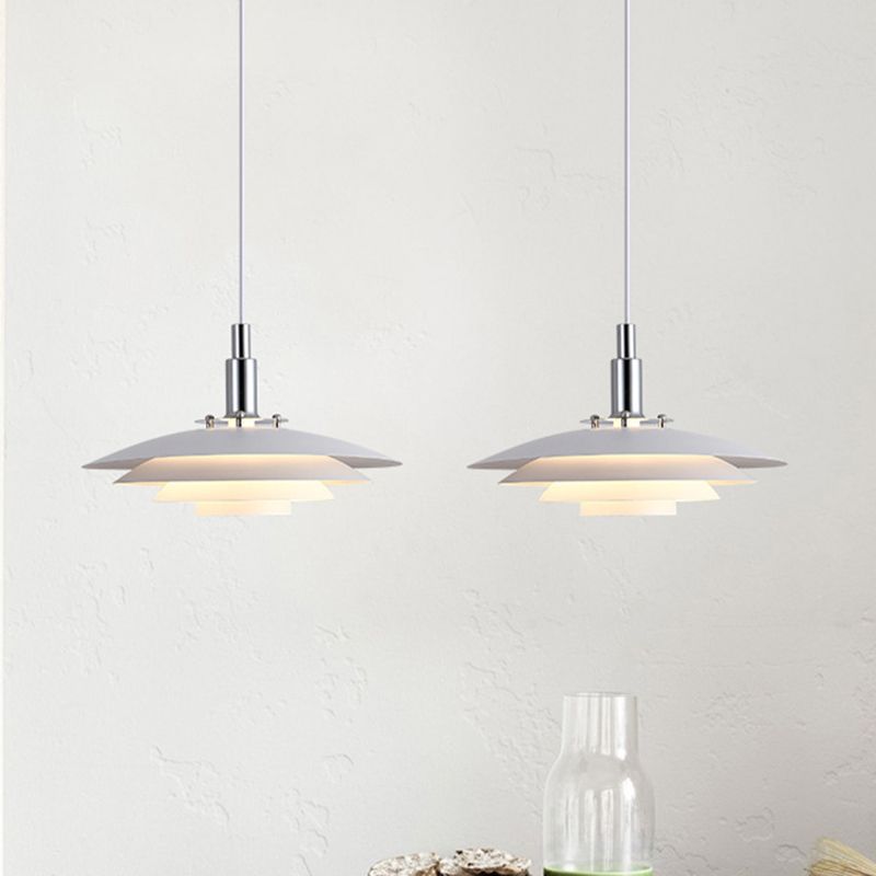 Milora pendellampe moderne minimalistisk frisbeeformet