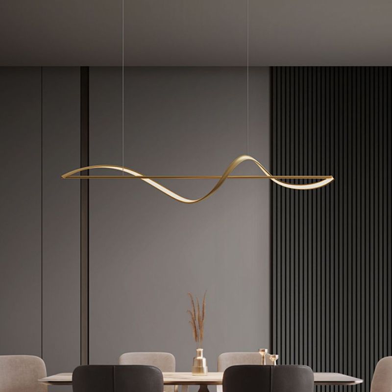 Arelia Pendant Light Wave Minimalist