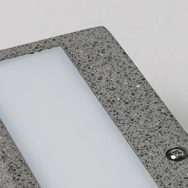 Davel LED-vegglampi fyrir utandyra, svartur og hvítur