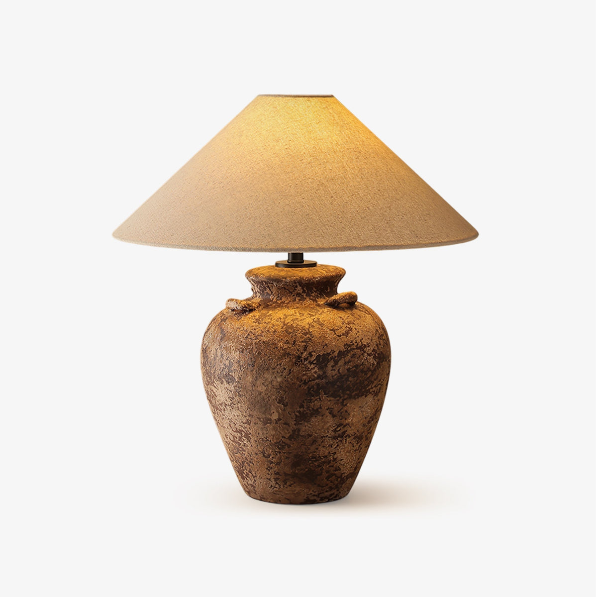 Candeeiro de mesa Mirisaya em tecido vintage