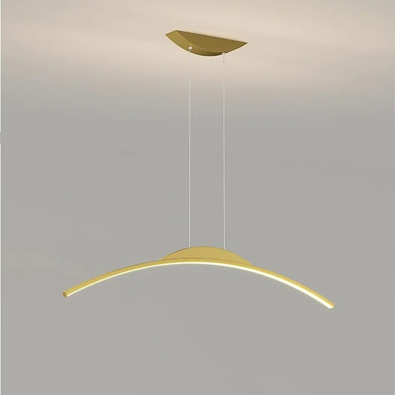 Xeli Minimalist Linear Remote Control Pendant Light
