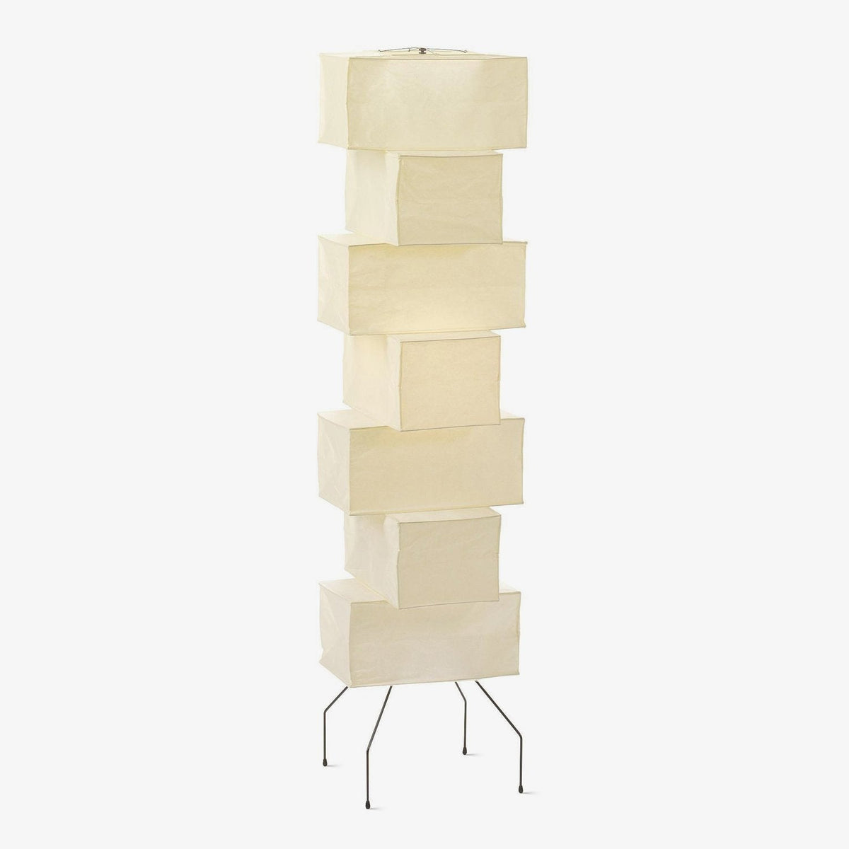Avara golvlampa i papper