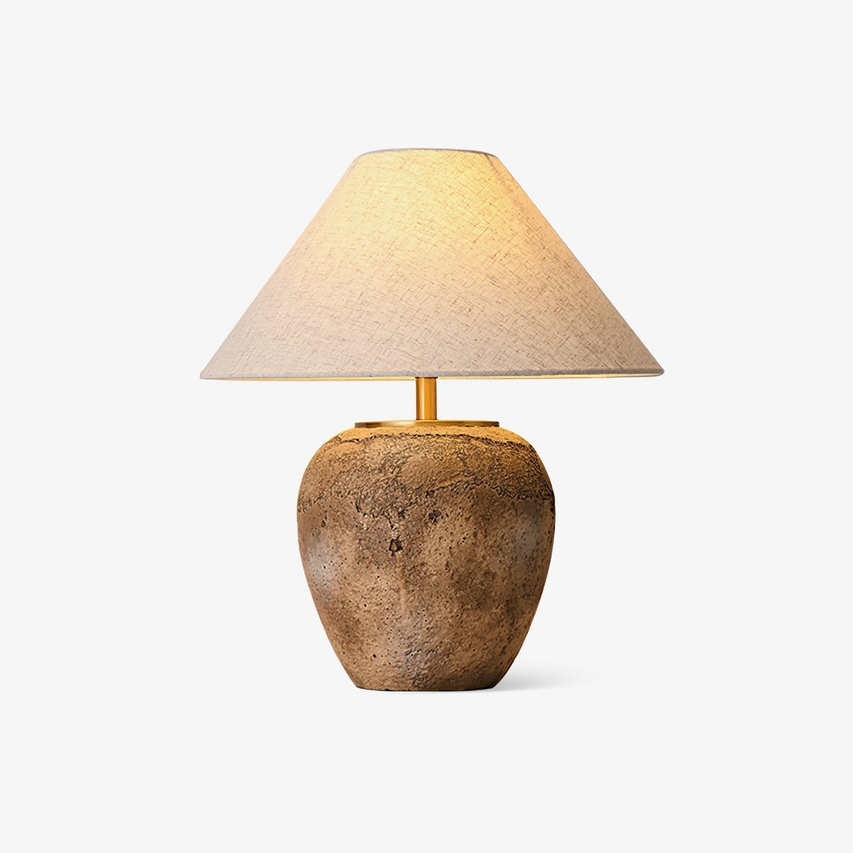 Terrava rustik bordlampe i keramik