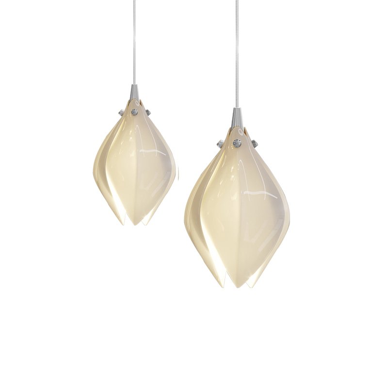 Fioenaya Pendant Lamp White Floral Ceramic