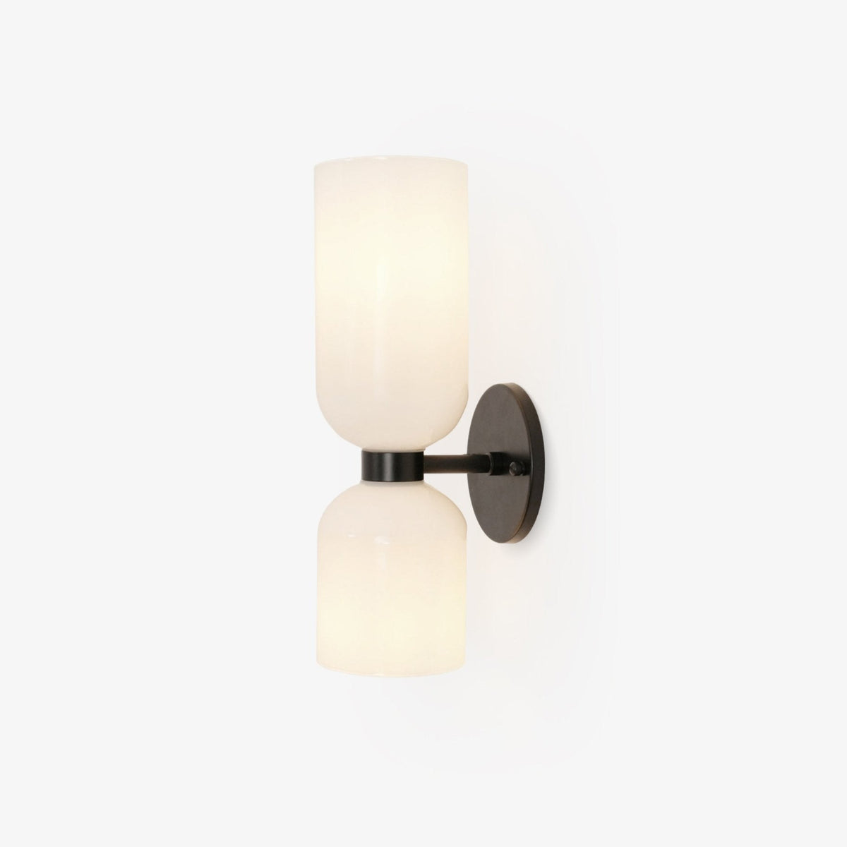 Bryn moderne minimalistisk væglampe i glas