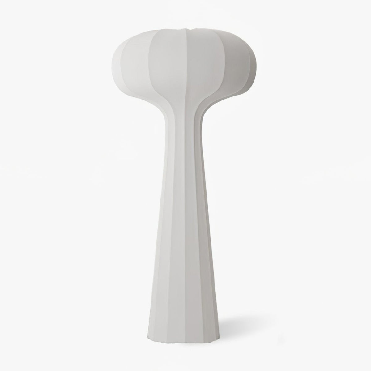 Petal organisk silkegulvlampe