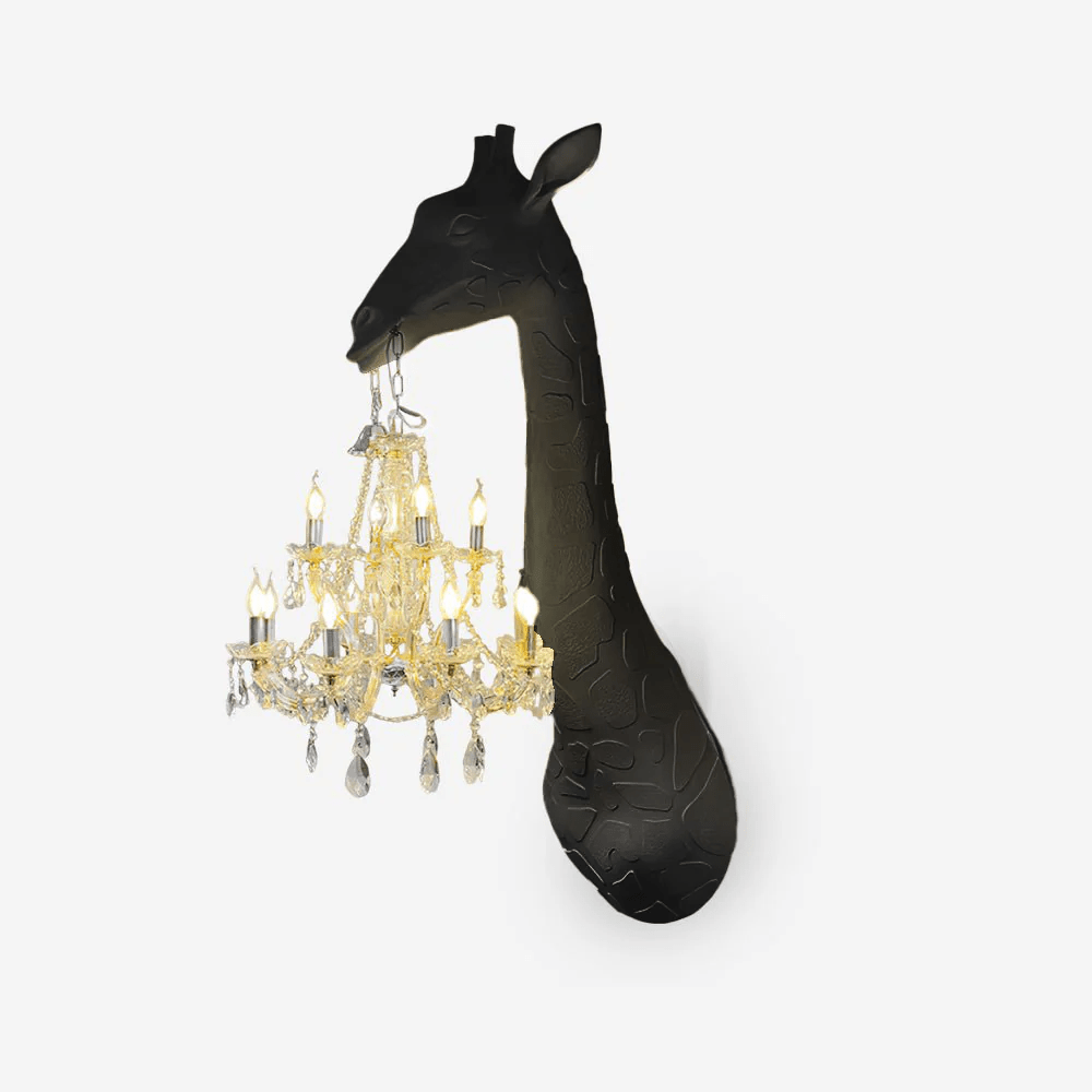 Candeeiro de parede Elyoelle de cristal e criatividade individual