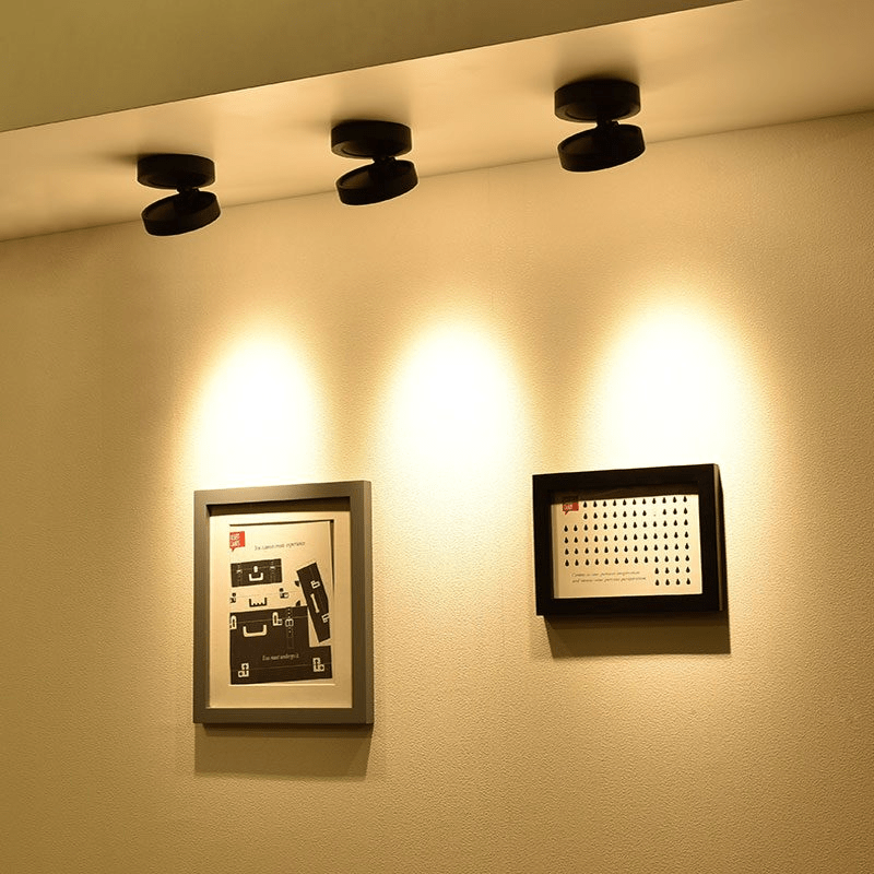 Kex rund, drejelig og justerbar LED-downlight