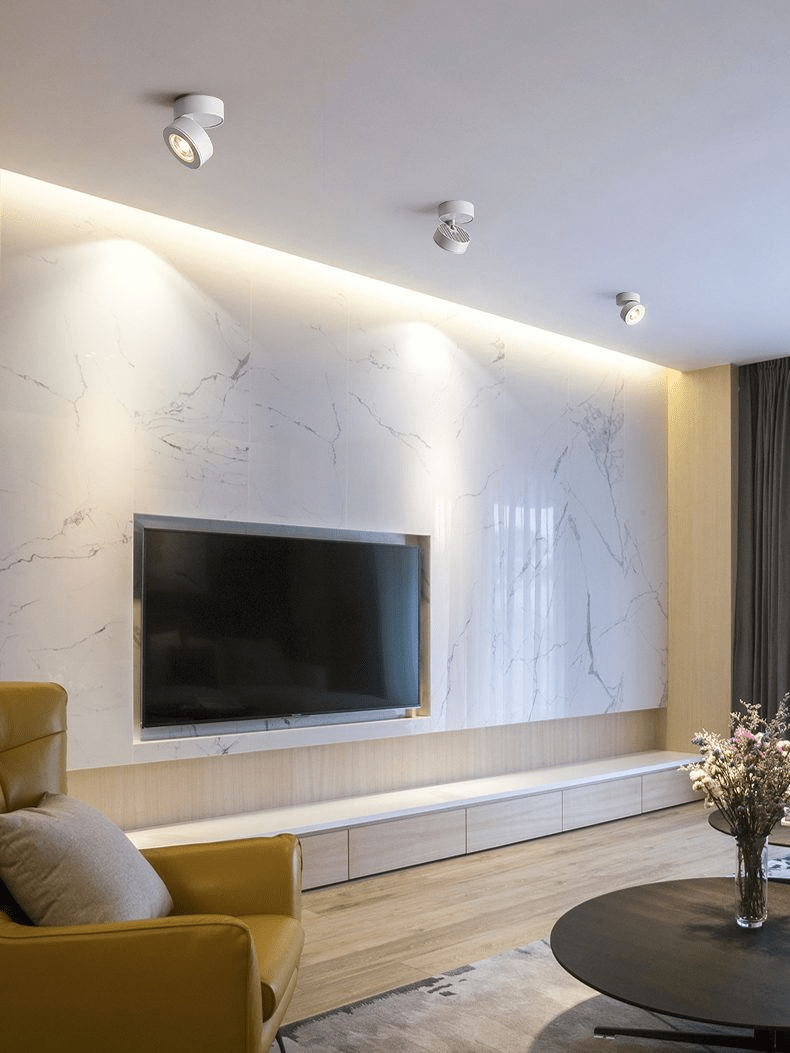 Kex rund, drejelig og justerbar LED-downlight