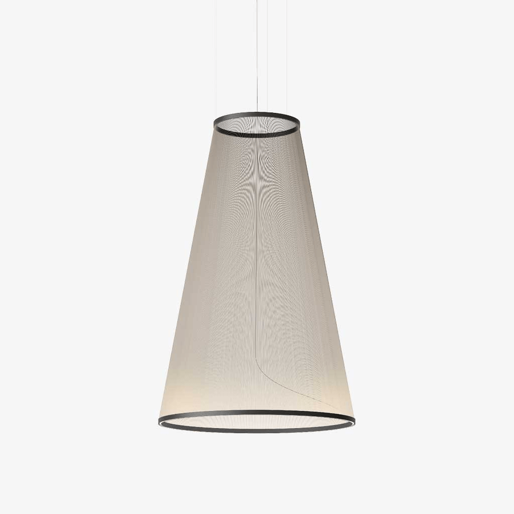 Hyn minimalistisk pendellampe i aluminium