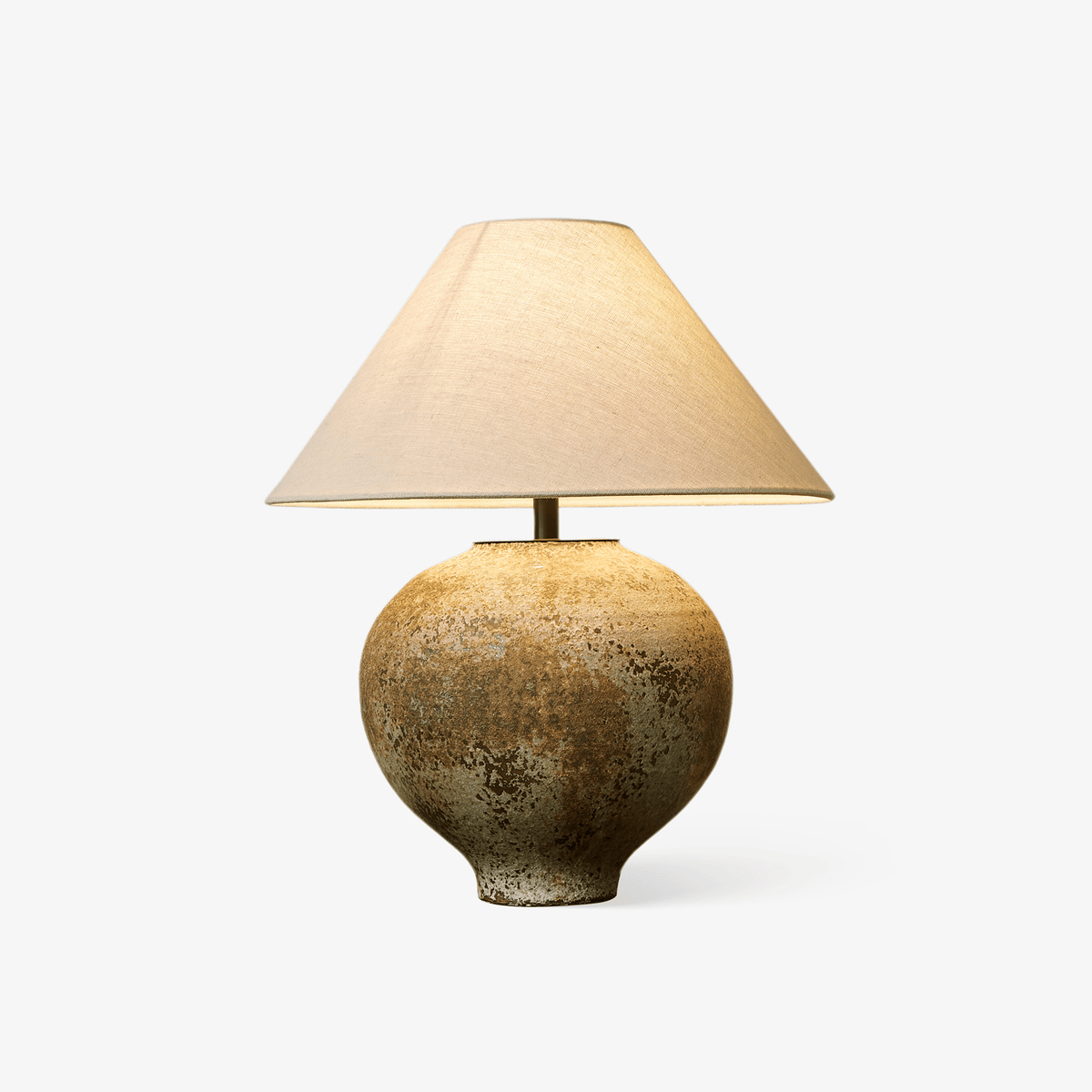 Candeeiro de mesa moderno Lirys em cerâmica