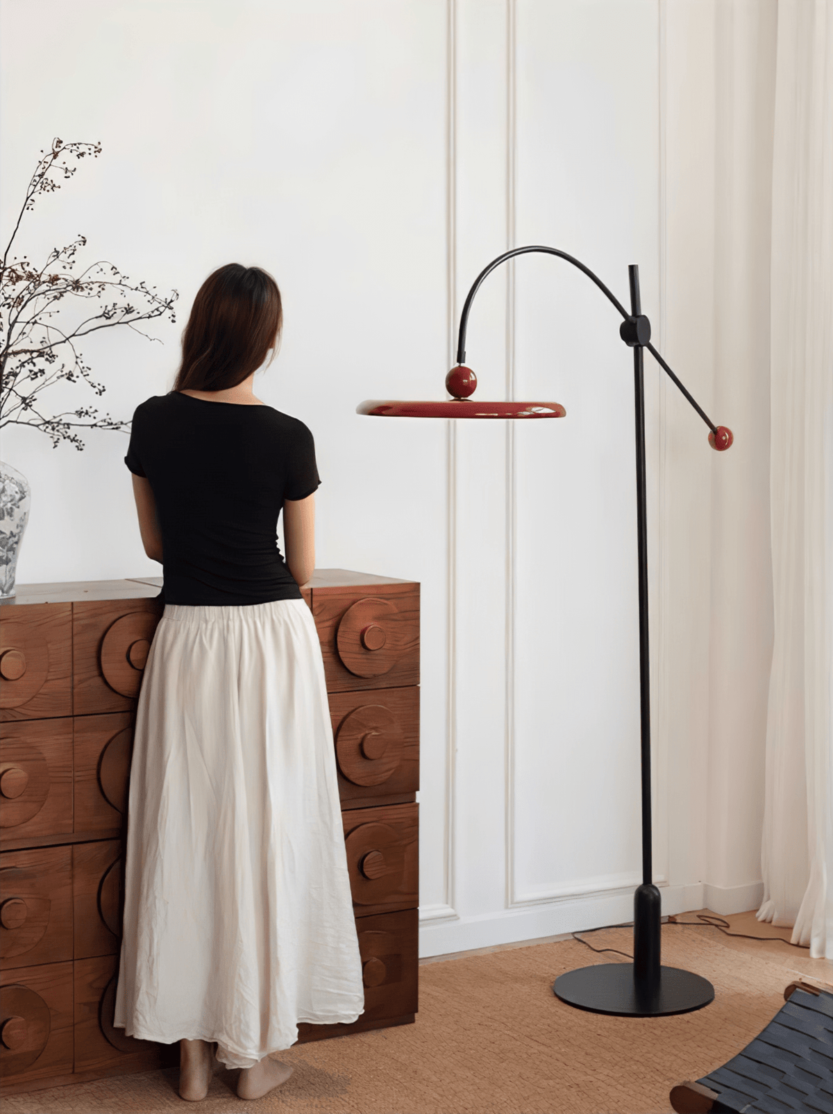 Arc moderne gulvlampe
