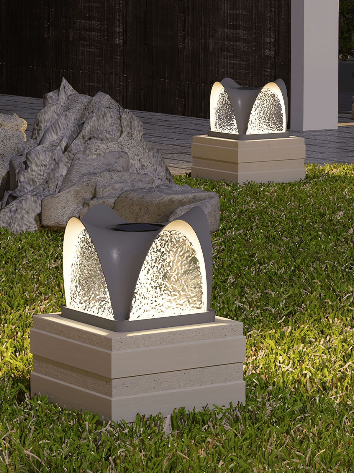 Soroira moderne udendørs solcellelampe