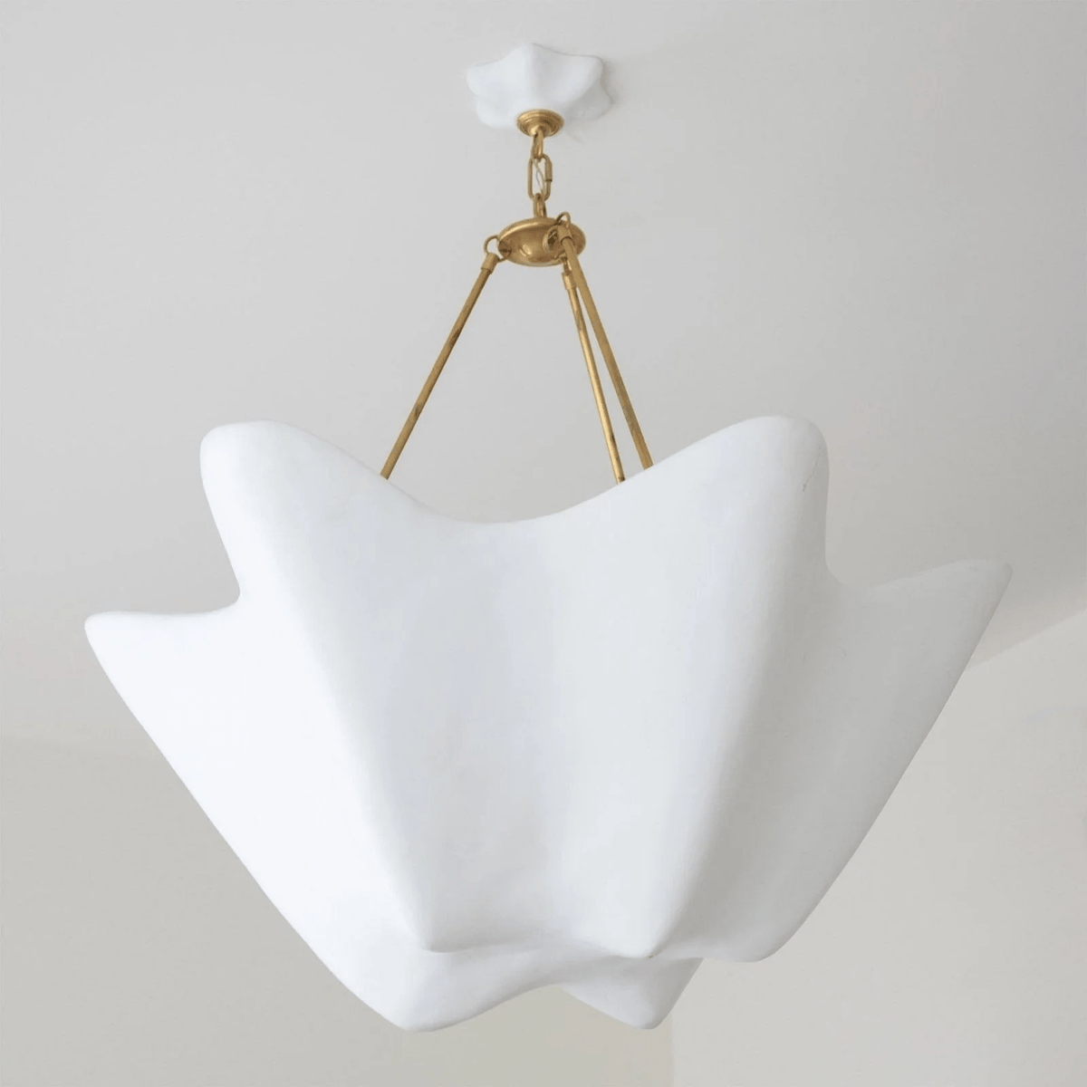 Candeeiro de teto moderno em gesso Ciroira