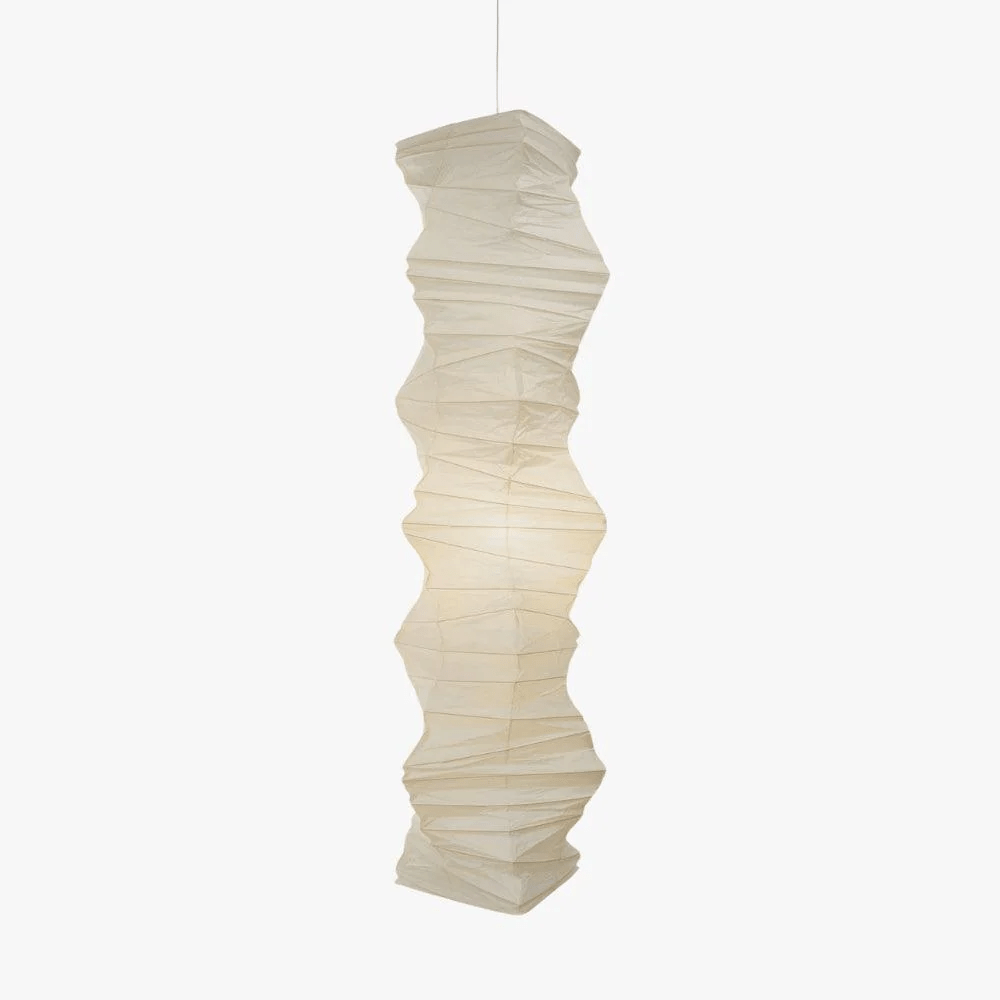Piaeenne moderne pendellampe i papir