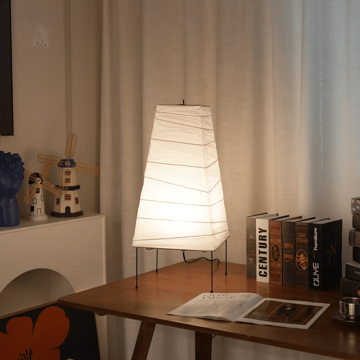 Piaaraya Minimalistinen paperipöytävalaisin