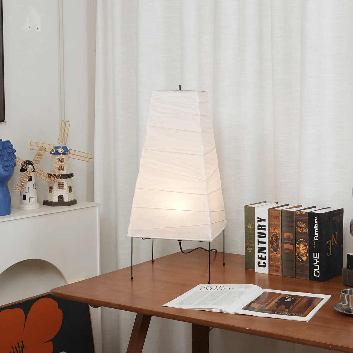 Piaaraya Minimalistinen paperipöytävalaisin
