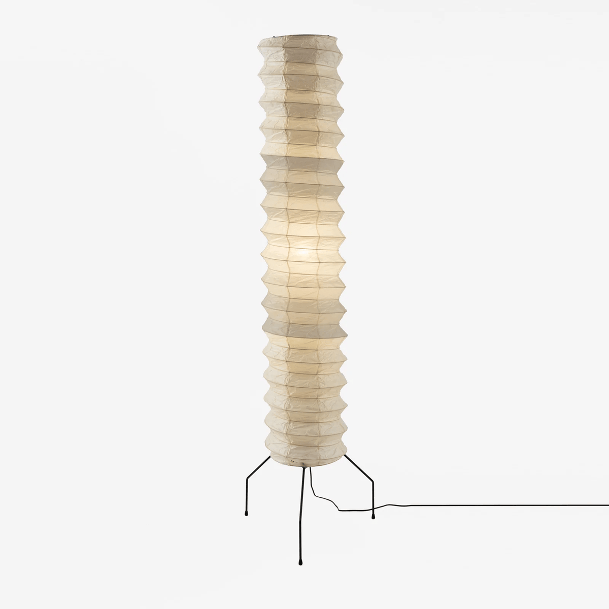 Soraine minimalistisk gulvlampe i rispapir