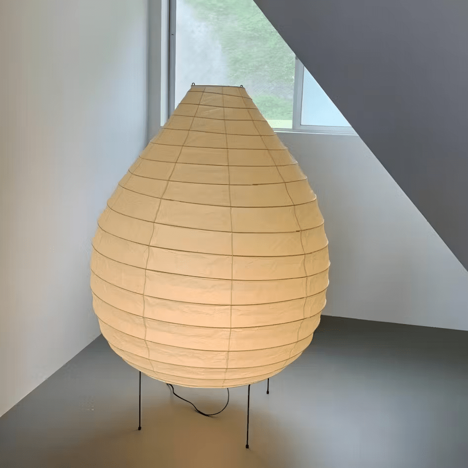 Viraiviella-tyylinen moderni lattiavalaisin