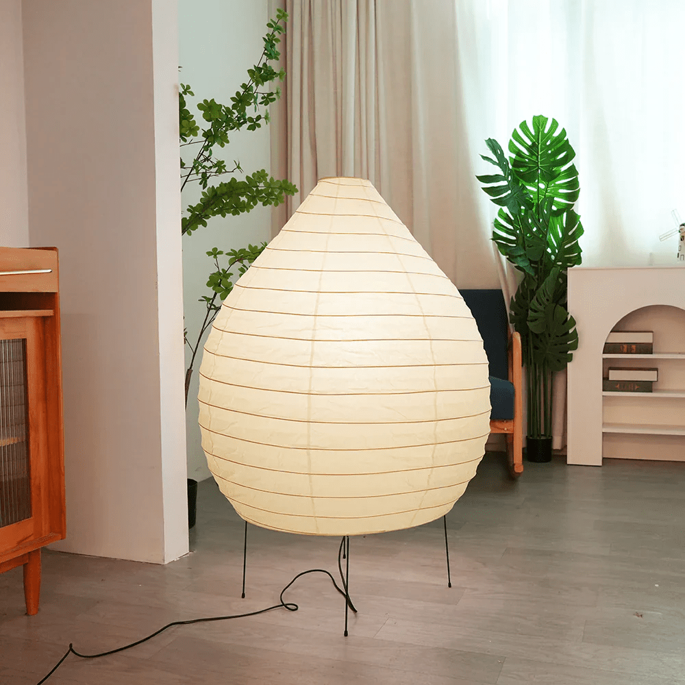 Viraiviella-tyylinen moderni lattiavalaisin