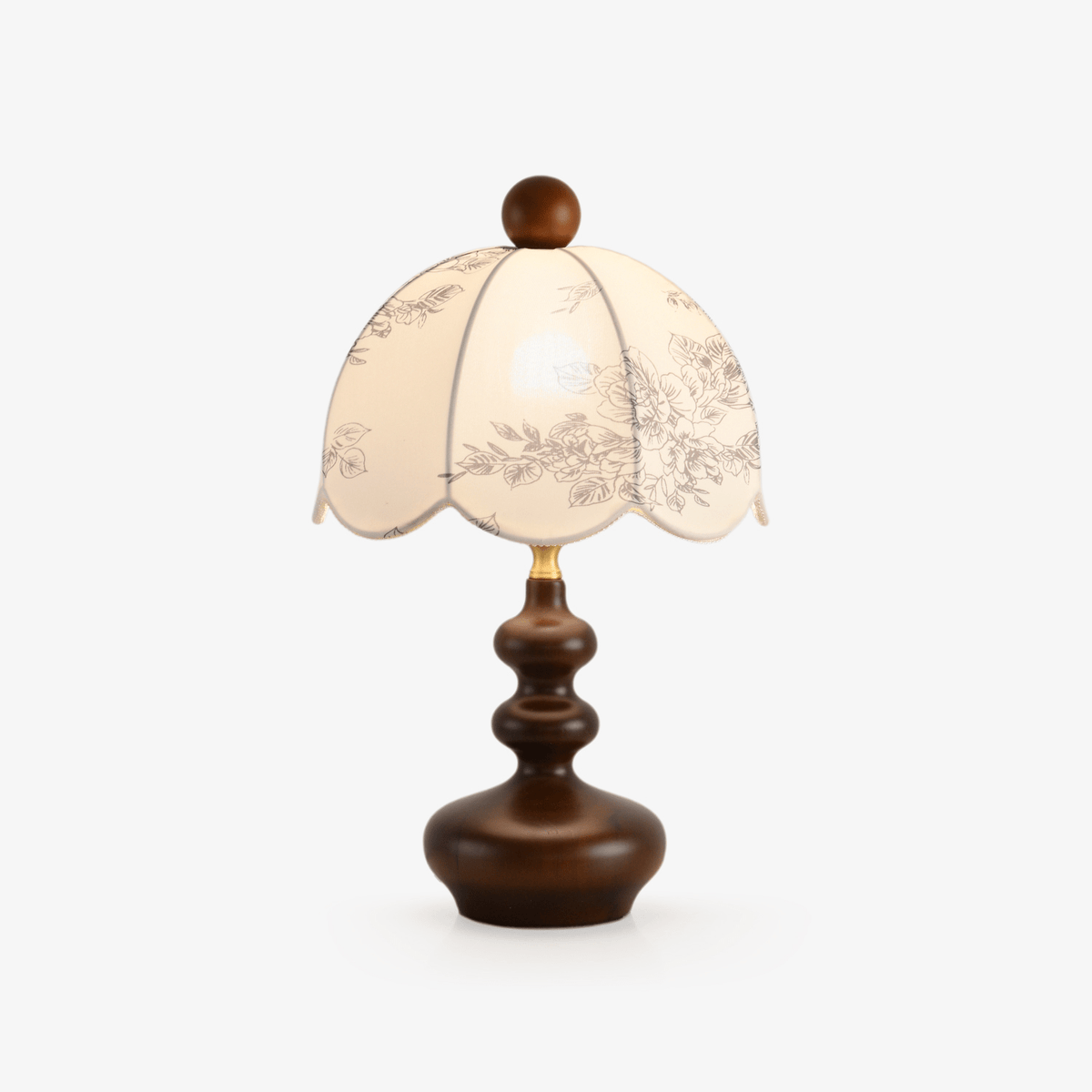 Cirirette vintagebordlampe