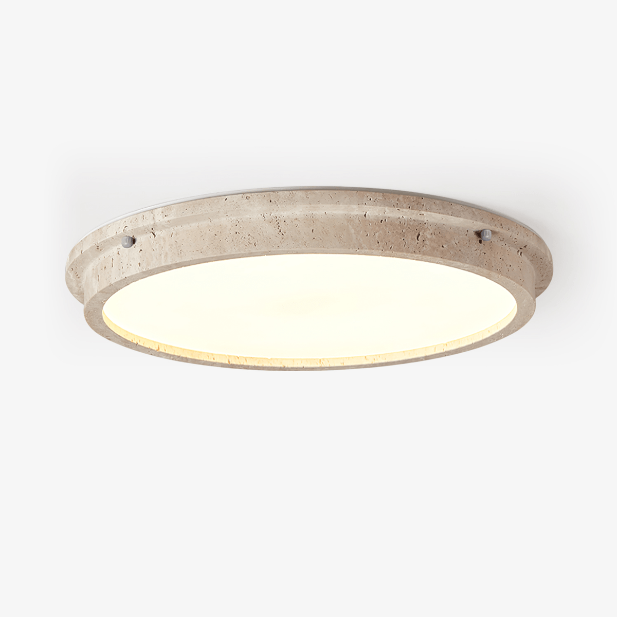 Altheion loftslampe i travertin