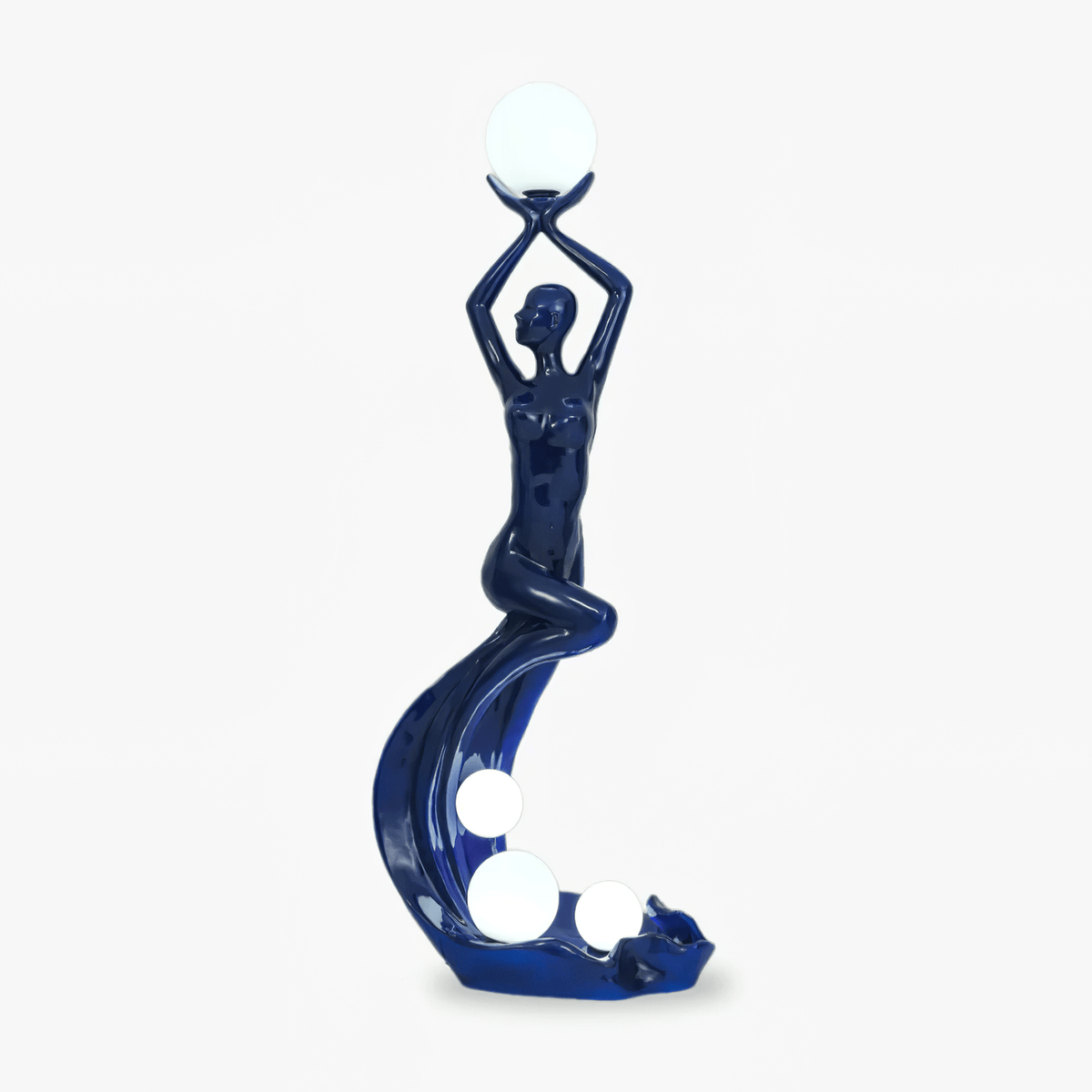 Muse modern skulptural golvlampa