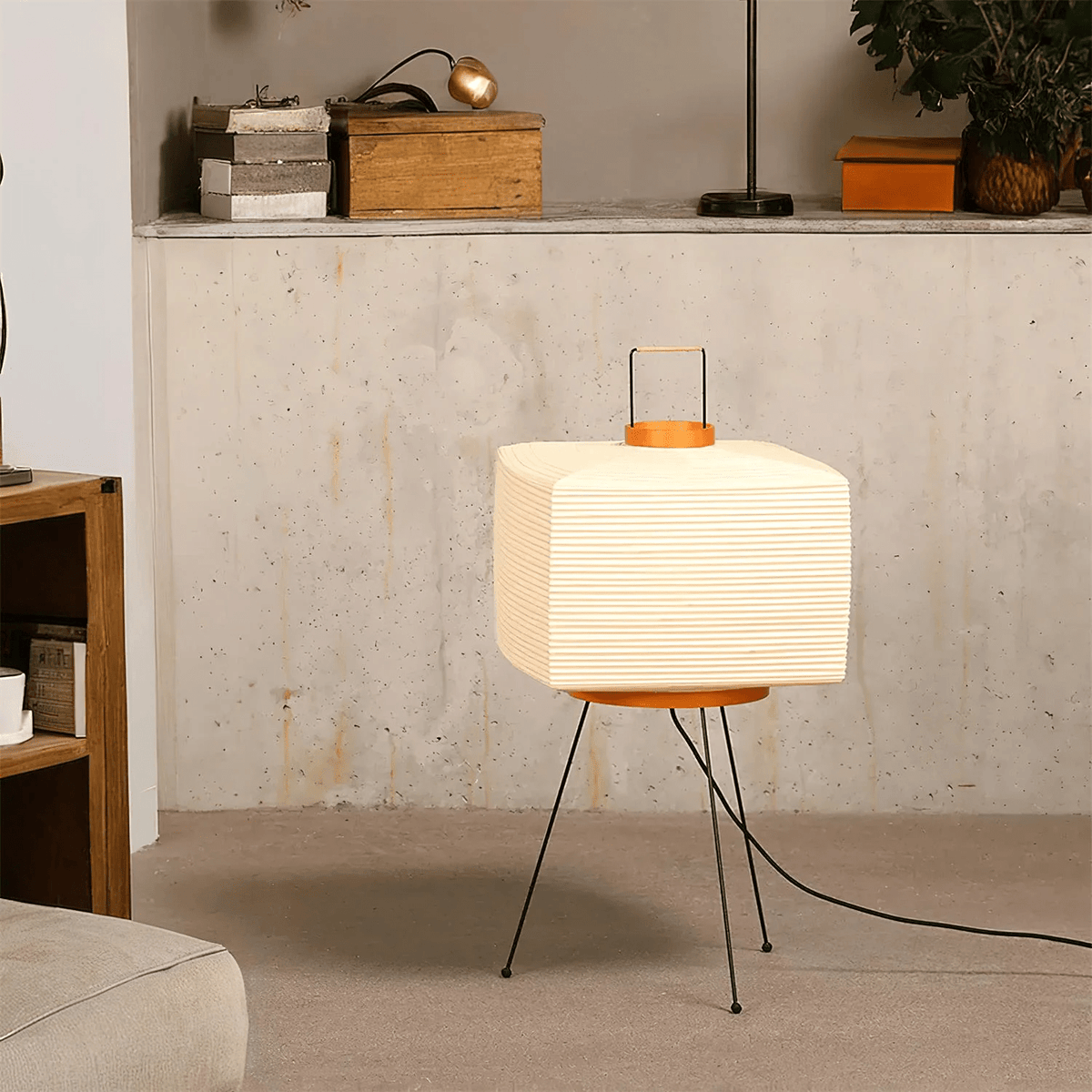 Candeeiro de mesa Elston Paper 3A/9A