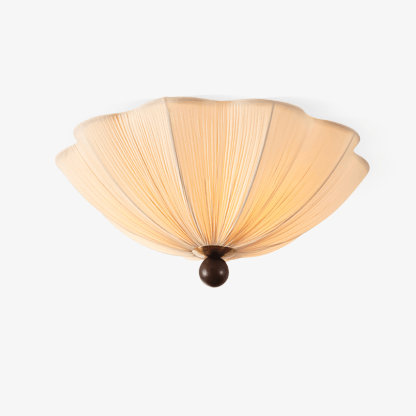 Smod-loftslampe i stof