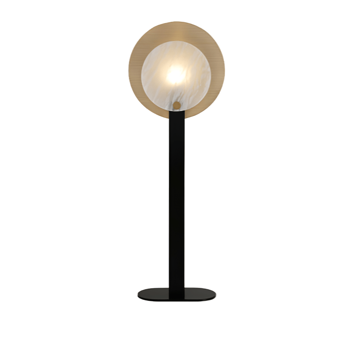 Mosaik Elegance-gulvlampe i alabast