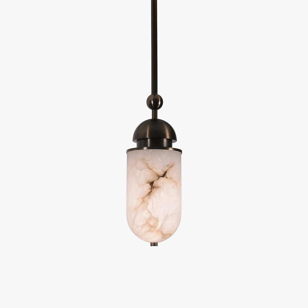 Hänglampa Capsule i alabaster