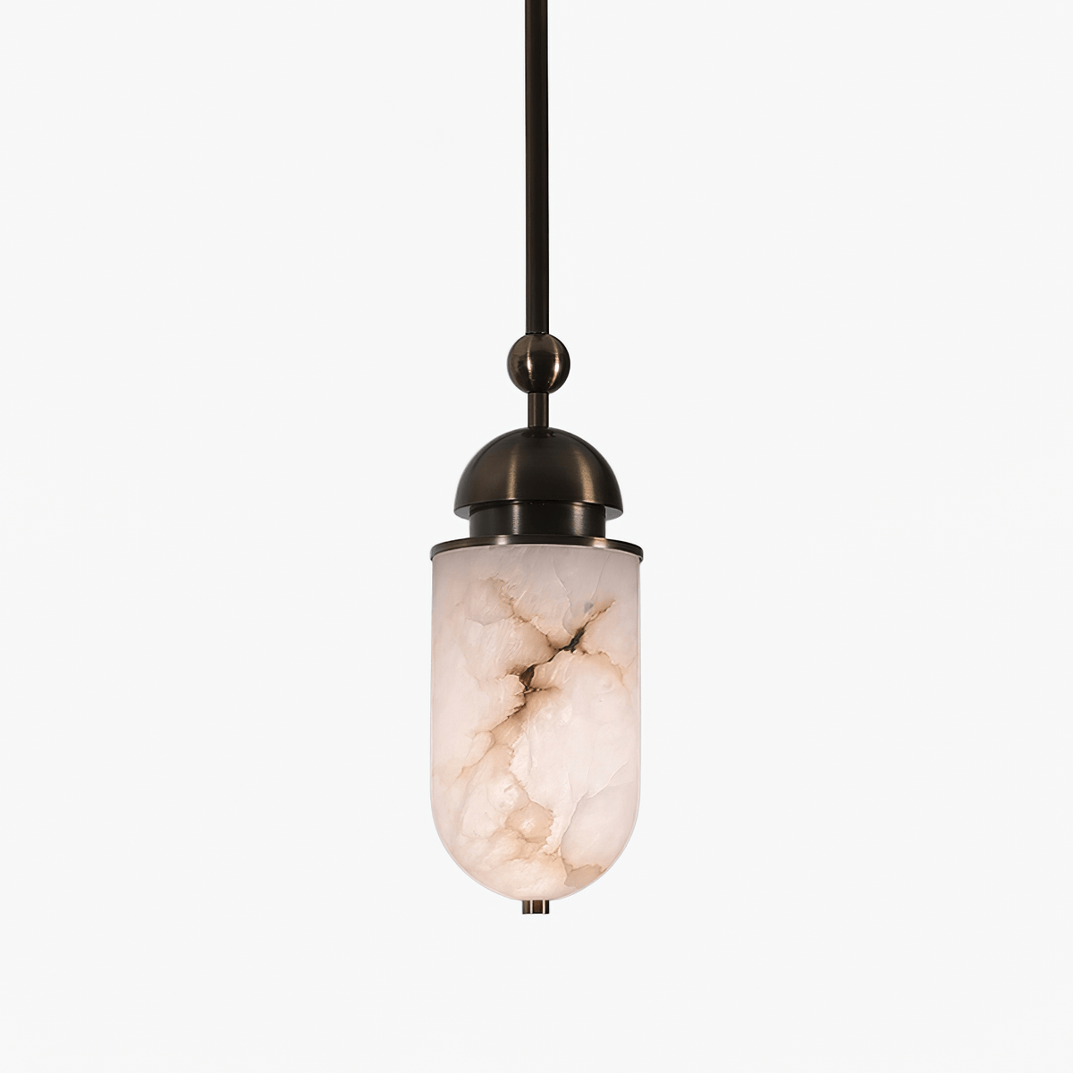 Hänglampa Capsule i alabaster