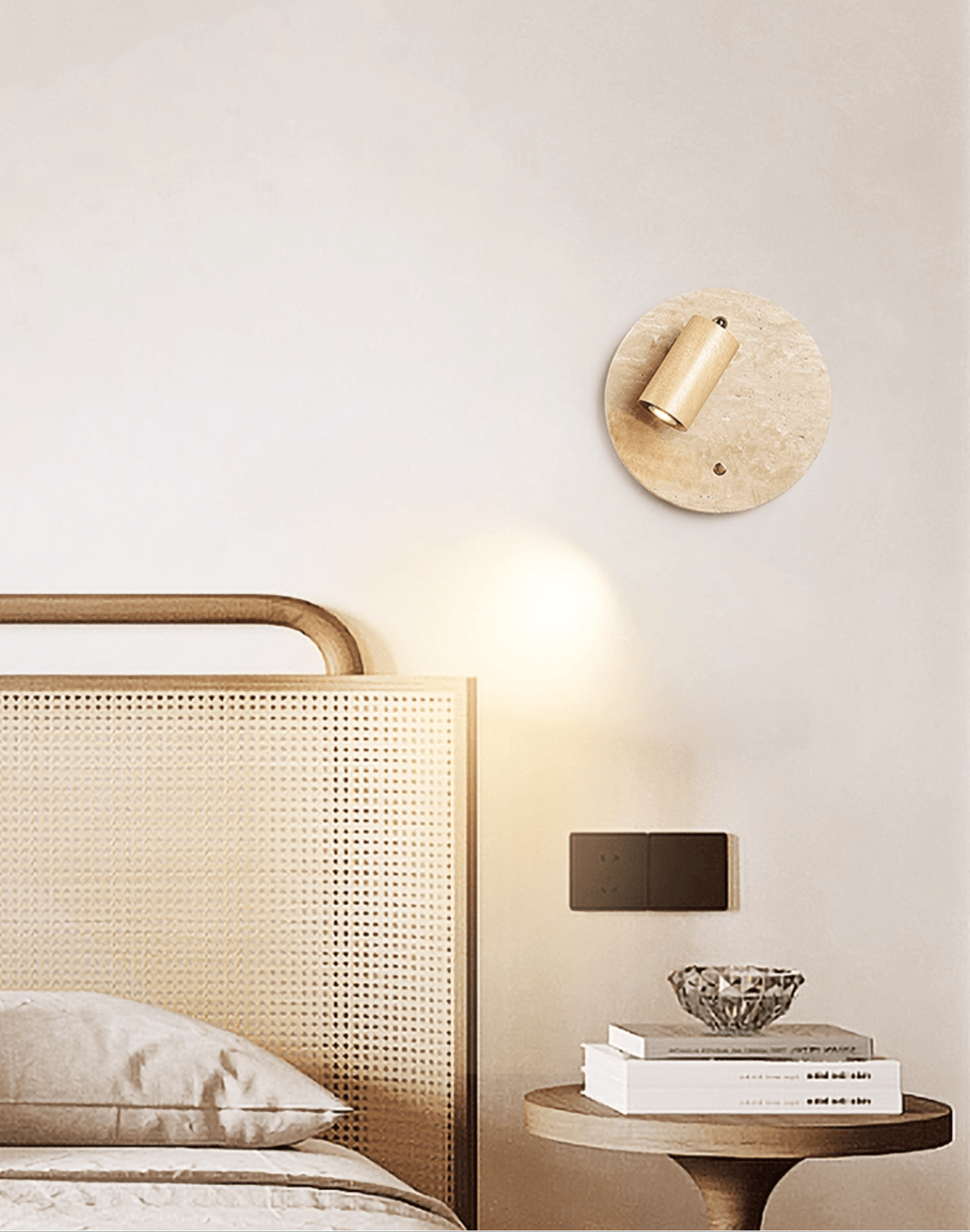 Aplique de parede Vantorel Travertine Spot